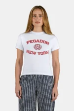 Frieda Slim Tee White