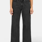 Galati Baggy Jeans Washed Black