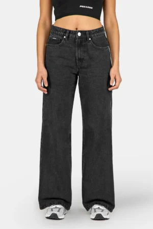 Galati Baggy Jeans Washed Black