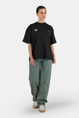 Galena Heavy Oversized Tee Washed Black