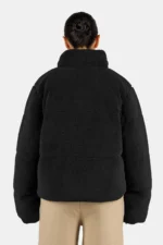 Georgia Teddy Puffer Jacket Black - Image 4