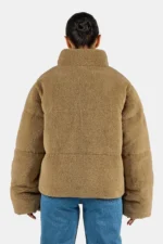Georgia Teddy Puffer Jacket Sand