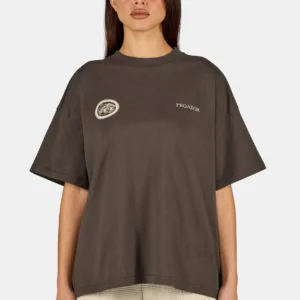 Guarda Heavy Oversized Tee Washed Walnut Brown