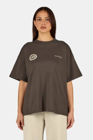 Guarda Heavy Oversized Tee Washed Walnut Brown