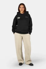 Guarda Oversized Hoodie Washed Black