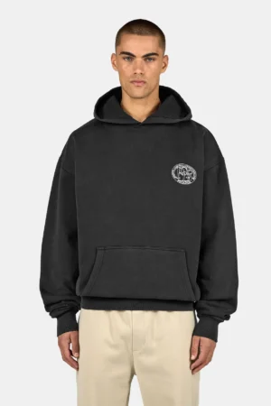 Haarlem Oversized Hoodie Vintage Black
