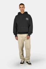 Haarlem Oversized Hoodie Vintage Black