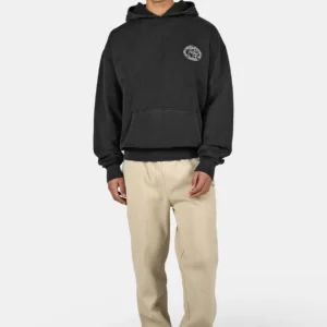 Haarlem Oversized Hoodie Vintage Black