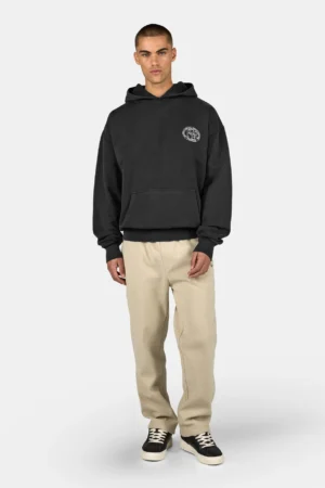 Haarlem Oversized Hoodie Vintage Black