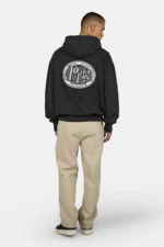 Haarlem Oversized Hoodie Vintage Black