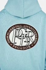 Haarlem Oversized Hoodie Washed Frost Blue