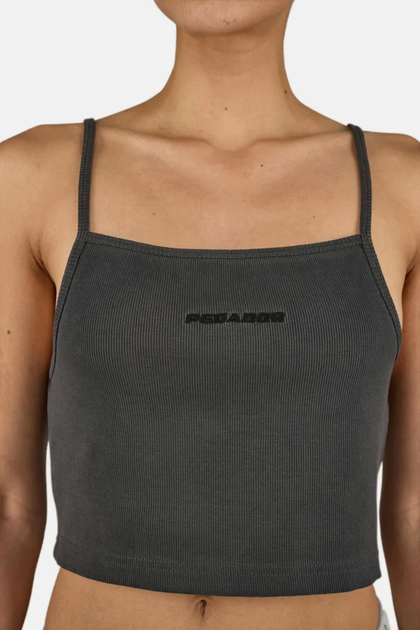 Haile String Top Oil Dyed Anthracite