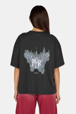 Isernia Heavy Oversized Tee Vintage Black