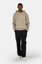 Jorhat Boucle Knit Hoodie Flint Grey