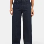 Julina Wide Leg Jeans Raw Blue
