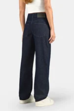 Julina Wide Leg Jeans Raw Blue
