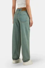 Julina Wide Leg Jeans Washed Vintage Blue