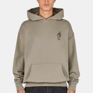 Kotor Oversized Hoodie Washed Flint Grey