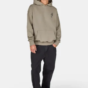 Kotor Oversized Hoodie Washed Flint Grey