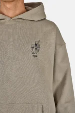 Kotor Oversized Hoodie Washed Flint Grey