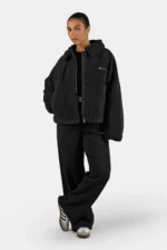 Laja Teddy Jacket Black