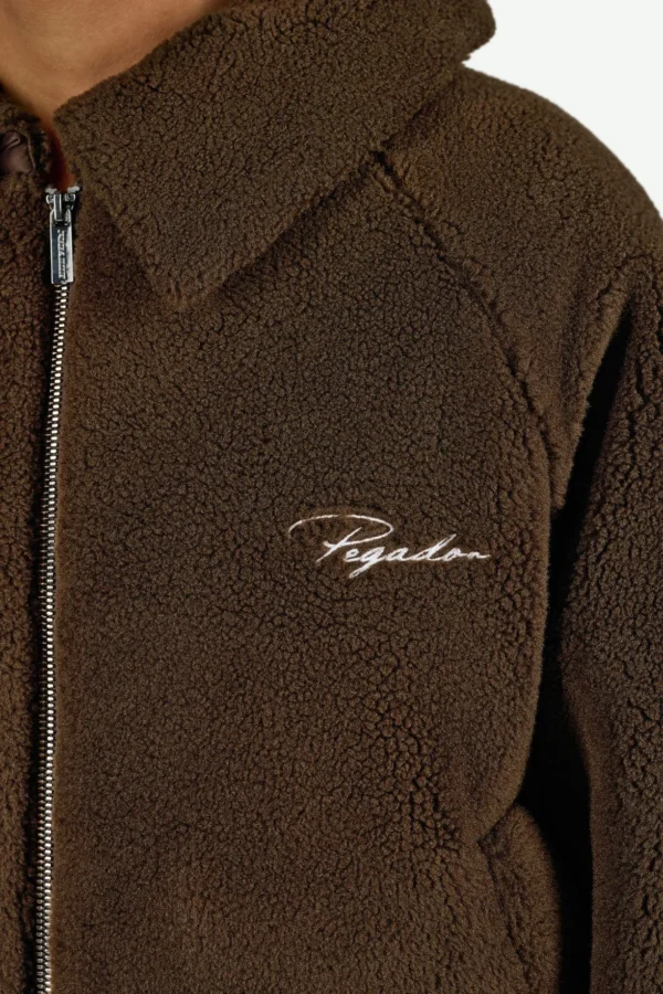 Laja Teddy Jacket Dark Brown