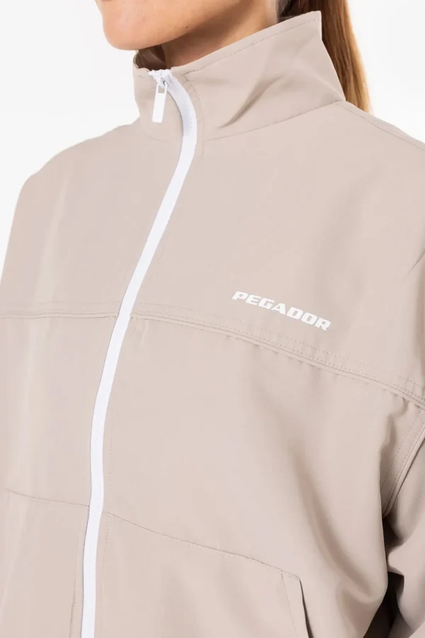 Leonie Track Jacket Dark Stone