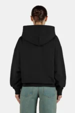 Levadia Oversized Hoodie Washed Black