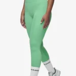 Leya Leggings Peppermint Green White
