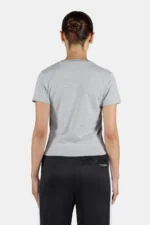 Lida Slim Tee Heather Grey