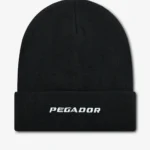 Logo Beanie Black White