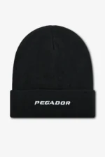 Logo Beanie Black White