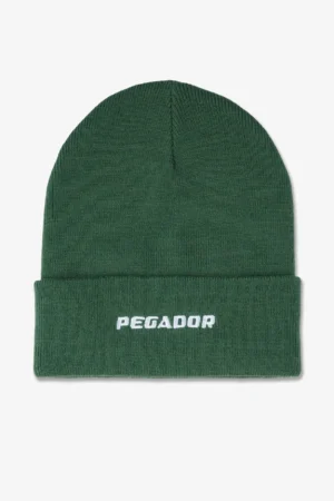 Logo Beanie British Green White