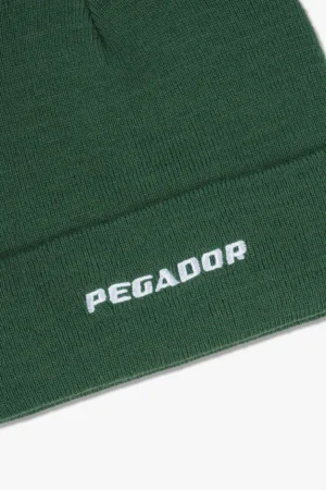 Logo Beanie British Green White