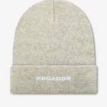Logo Beanie Kingdom Beige White