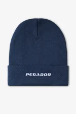Logo Beanie Midnight Blue White