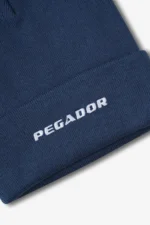 Logo Beanie Midnight Blue White