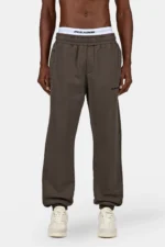 Logo Heavy Sweat Jogger Washed Walnut Brown