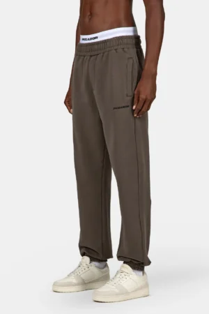 Logo Heavy Sweat Jogger Washed Walnut Brown