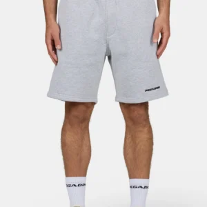Logo Heavy Sweat Shorts Heather Grey