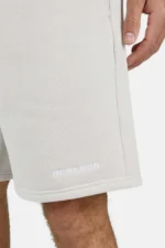 Logo Heavy Sweat Shorts Washed Pure Grey