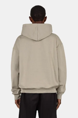 Logo Oversized Hoodie Washed Flint Grey