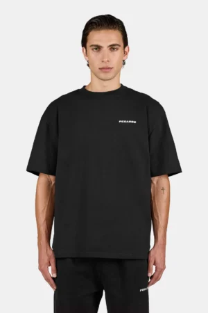 Logo Oversized Tee Washed Black