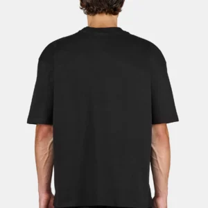 Logo Oversized Tee Washed Black