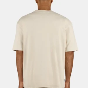 Logo Oversized Tee Washed Stone Black