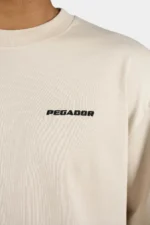 Logo Oversized Tee Washed Stone Black