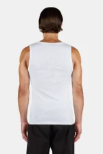 Logo Rib Undershirt White