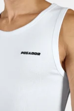 Logo Rib Undershirt White
