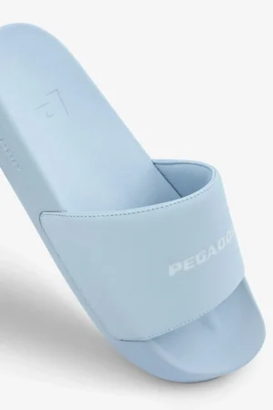 Logo Slide Baby Blue White