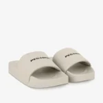 Logo Slide Beige Black